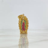 Dije Virgen Guadalupe 10gr / 4.7cm / Circones Blancos Verdes Fucsias Oro Amarillo ©