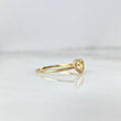 Anillo Corazón Bordeado 0.9gr / T6 / Oro Amarillo