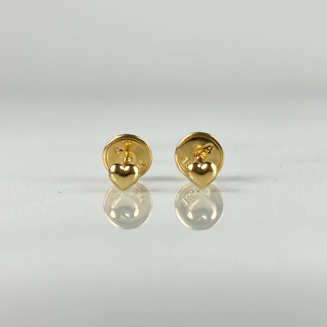 Topos Corazón 0.4gr / Oro Amarillo