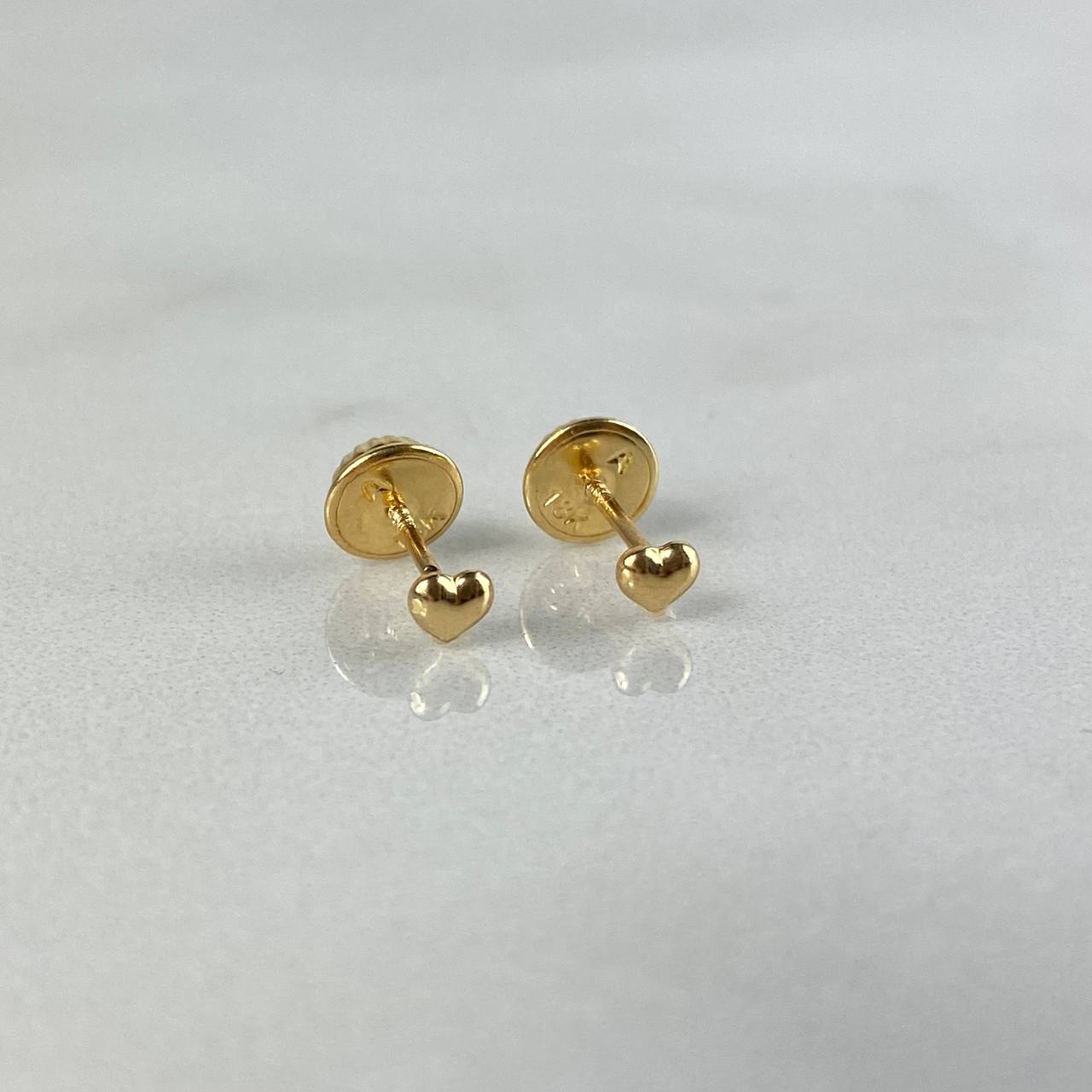 Topos Corazón 0.4gr / Oro Amarillo