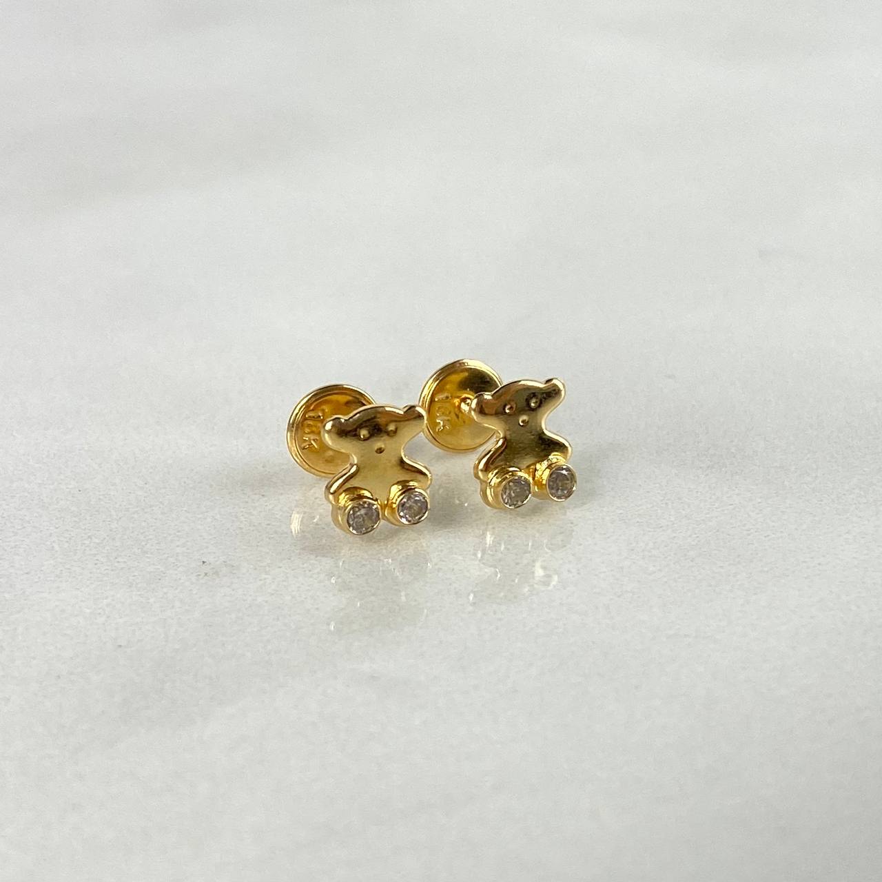 Topos TS Oso  0.8gr / Circones Blancos Oro Amarillo*