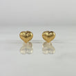 Topos Corazon Rayado 0.65gr / Oro Amarillo