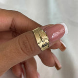 Anillo Cristo Inri 1.8gr-T6 Oro Amarillo