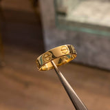 Anillo CT 2.95gr-T7 1/2 Liso Oro Amarillo*