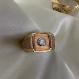 Anillo Retro 7.25gr - T11 1/2 Tres Oros