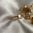 Anillo Corazon 1.6gr-T7 Liso Oro Amarillo