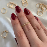 Anillo Cordon 1.0gr-T7 Oro Amarillo