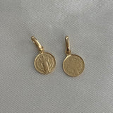 Dije San Benito 0.6gr/1.5cm Oro Amarillo*