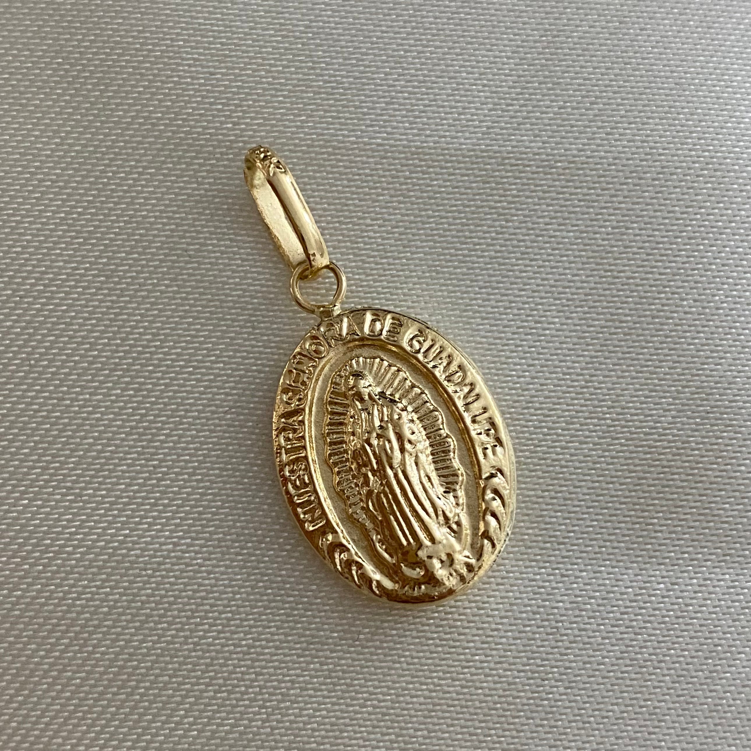 Dije Virgen Guadalupe 1gr Oro Amarillo
