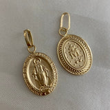 Dije Virgen Milagrosa 1.8gr/3.5cm Oro Amarillo