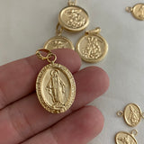 Dije Virgen Milagrosa 2.05gr/3.5cm Oro Amarillo