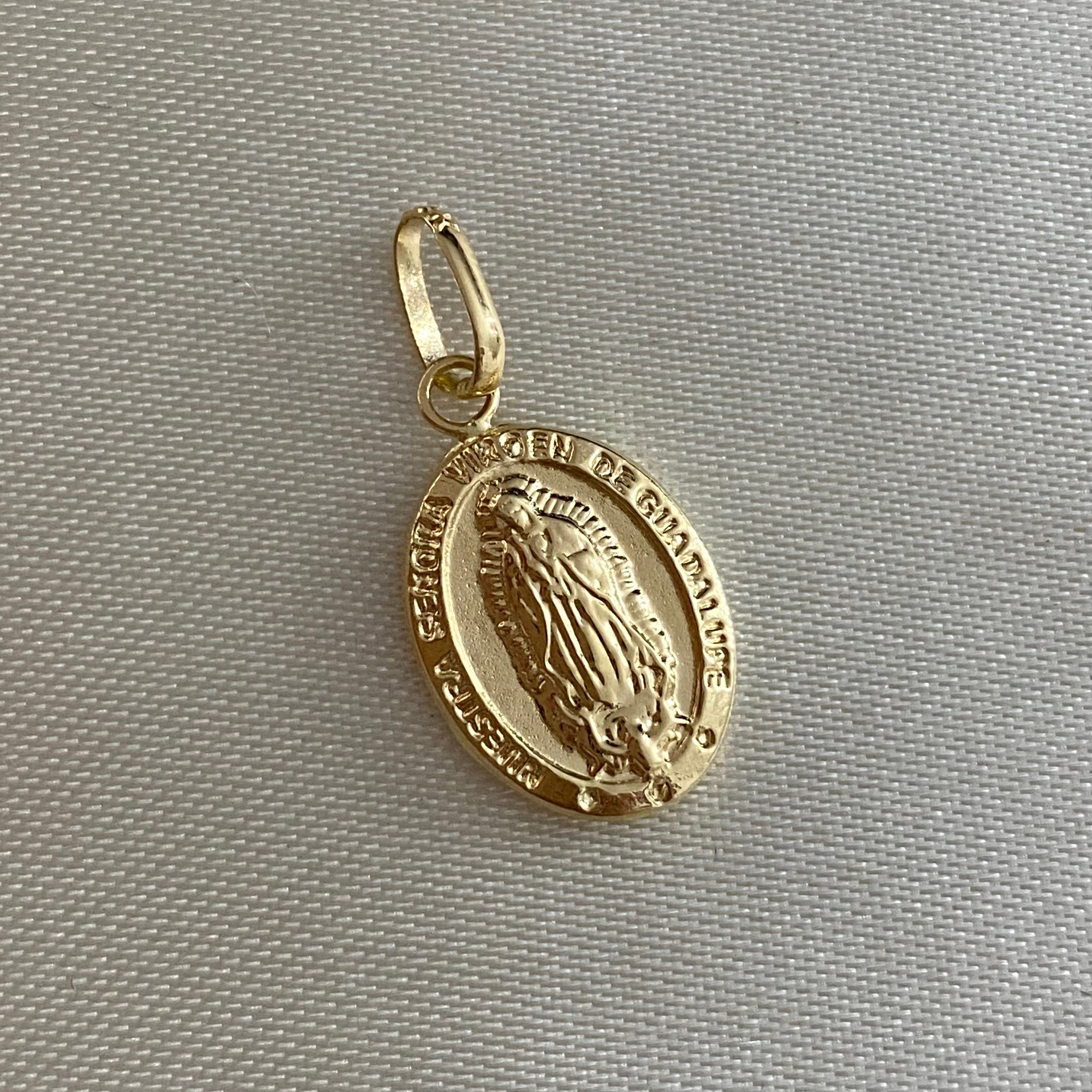 Dije Virgen Guadalupe 0.9gr/2.5cm Oro Amarillo