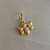 Dije Abeja 0.6gr/1.5cm Oro amarillo