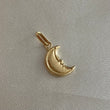 Dije Luna 0.6gr/1.5cm Oro amarillo