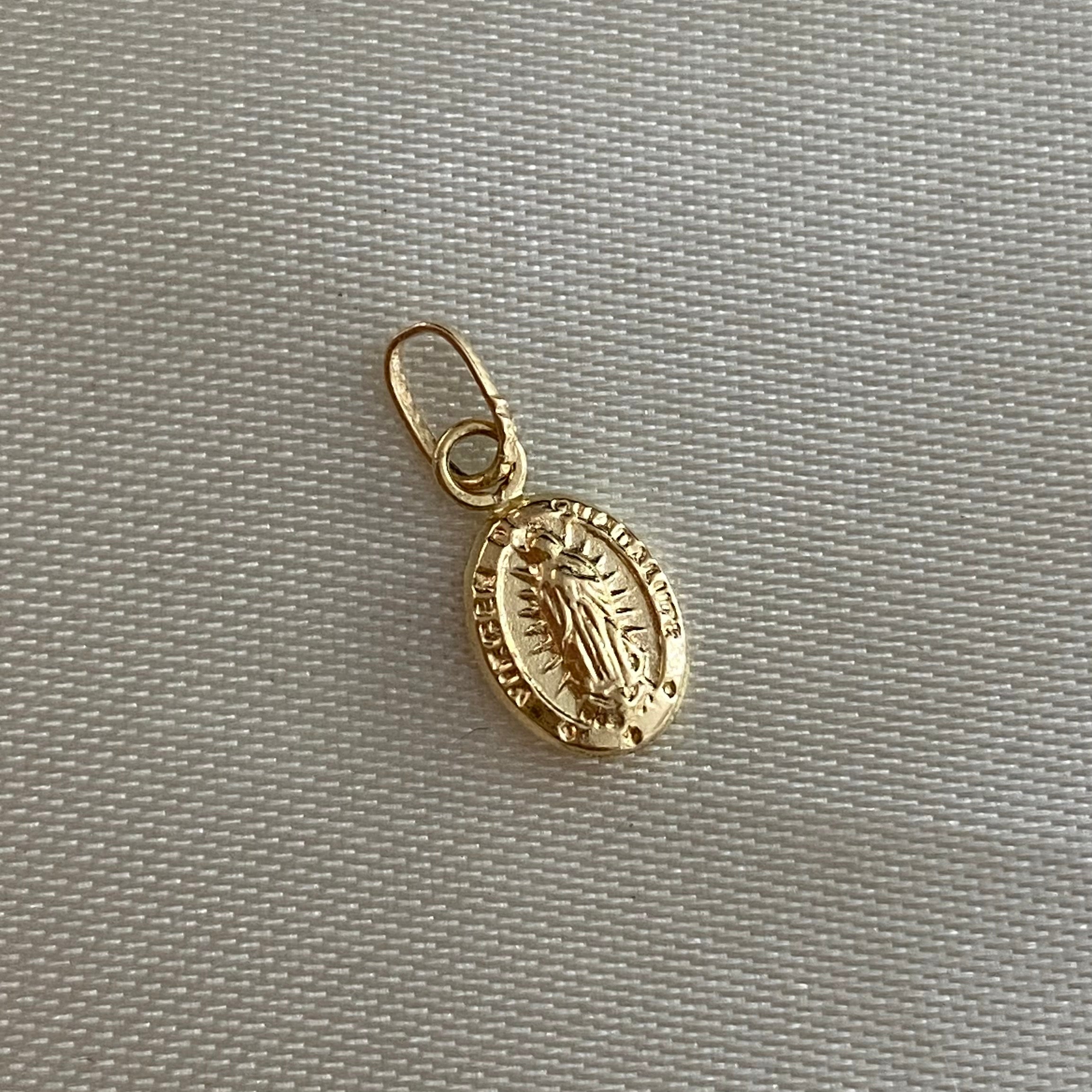 Dije Virgen Guadalupe 0.3gr/1cm Oro Amarillo