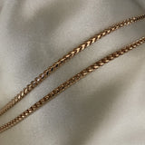 Cadena Franco 39.3gr/65cm Oro Rosa