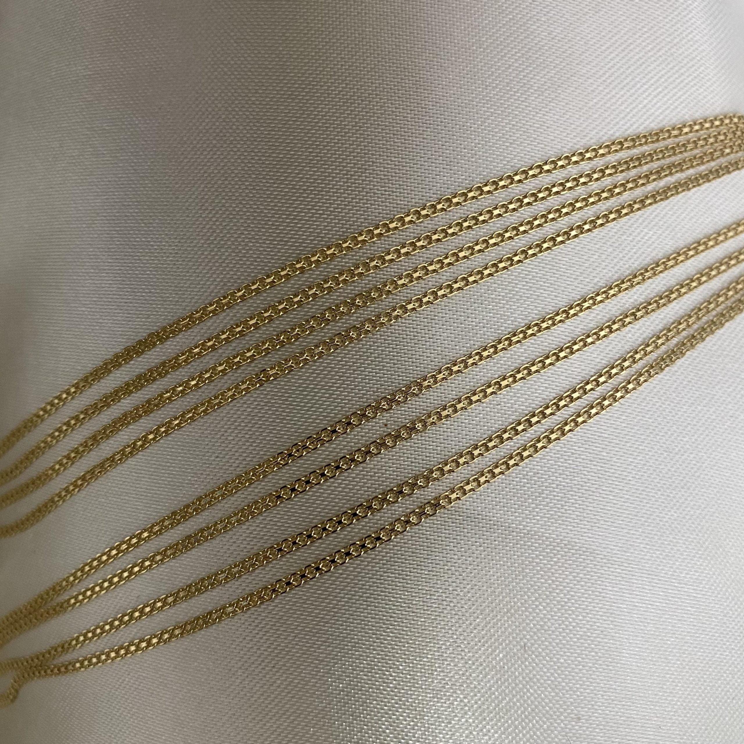 Cadena China 3.3gr/60cm Oro Amarillo +0*