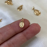 Dije Virgen Milagrosa 0.3gr/1.3cm Oro Amarillo