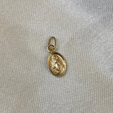 Dije Virgen Milagrosa 0.3gr/1.3cm Oro Amarillo