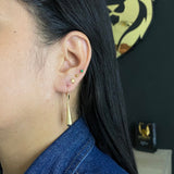 Candongas Lagrima 1.15gr Oro Amarillo Aretes