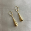 Candongas Lagrima 0.8gr Oro Amarillo Aretes*