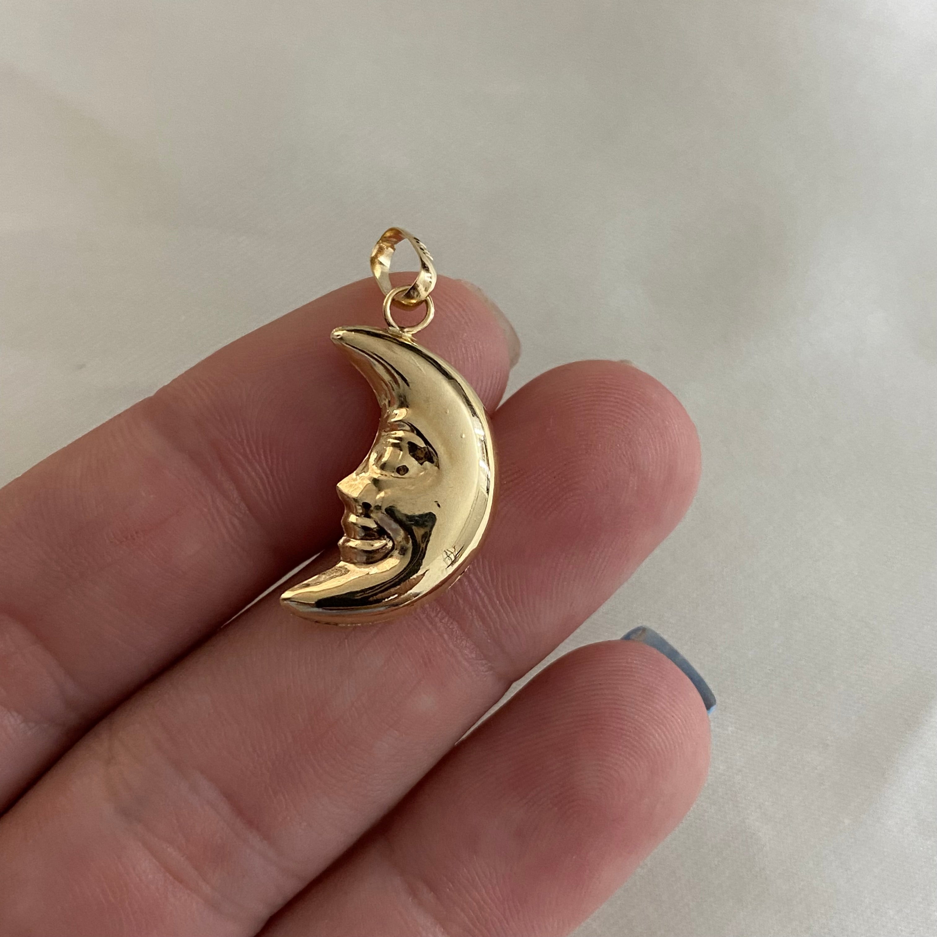 Dije Luna 1.4gr/3cm Oro Amarillo