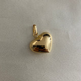 Dije Corazon 1.25gr/2.2cm Liso Oro Amarillo