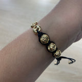 Pulsera GC 2gr Tejida Hilo Negro