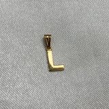 Dije Letra L 0,35gr Oro Amarillo