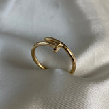 Anillo Clavo 2.7gr - T6 1/2 CT Oro Amarillo