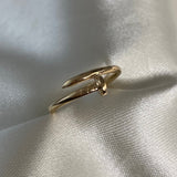 Anillo Clavo 2.3gr-T7 1/4 Oro Amarillo