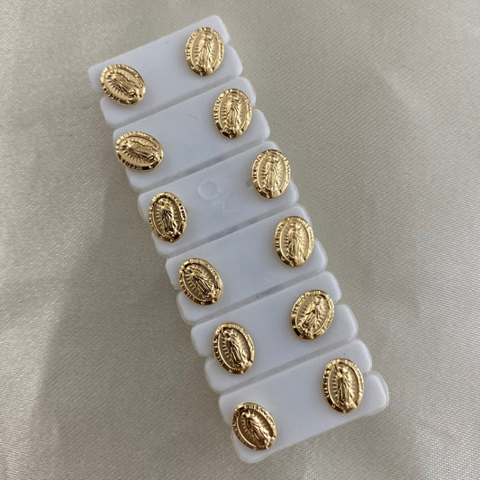 Topos Virgen Guadalupe 0.65gr Oro Amarillo*