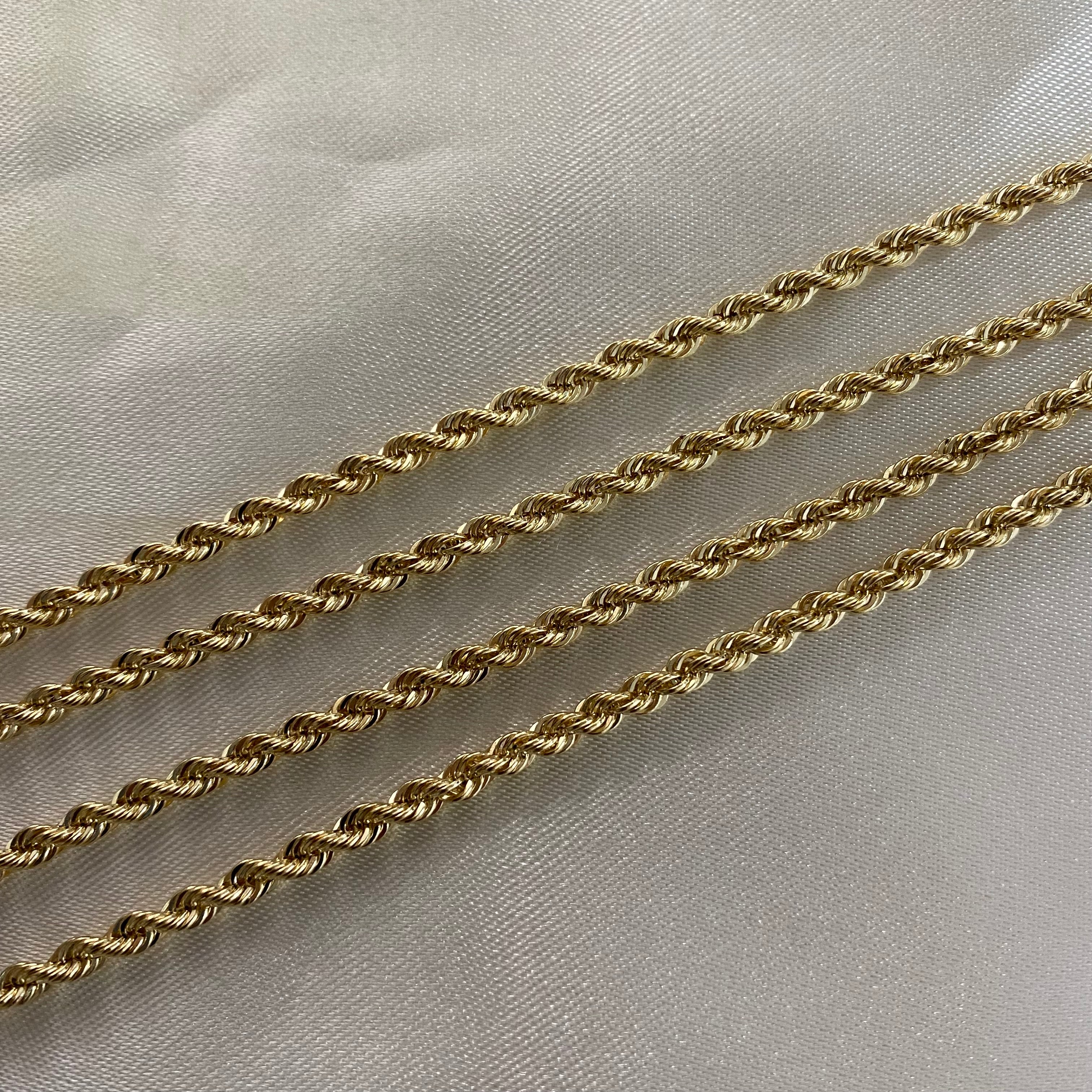 Cadena Lazo 7.9gr/60cm Oro Amarillo