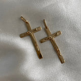 Dije Cristo 3gr/4.4cm Cruz Oro Amarillo*