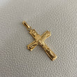 Dije Cristo 3.85gr/3.8cm Cruz Oro Amarillo*