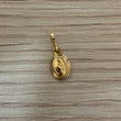 Dije Virgen Milagrosa 0.45gr/1.5cm Diamantado Oro Amarillo*