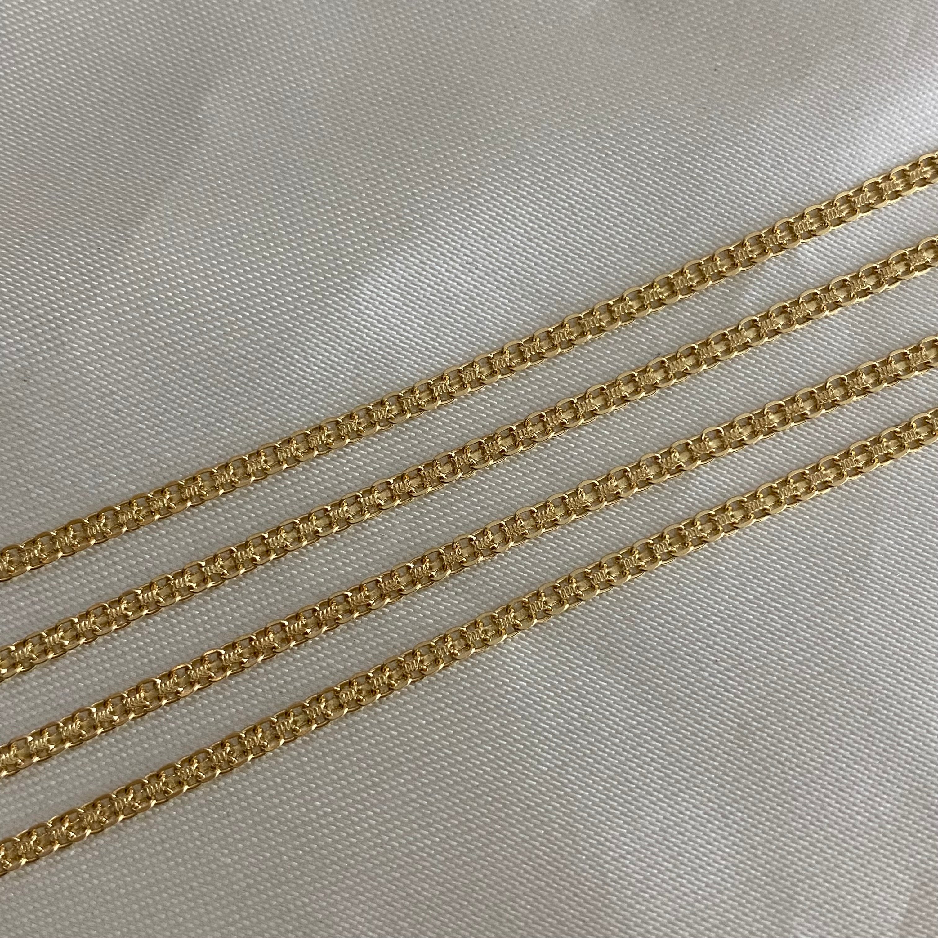 Cadena China 6.65gr/70cm Oro Amarillo