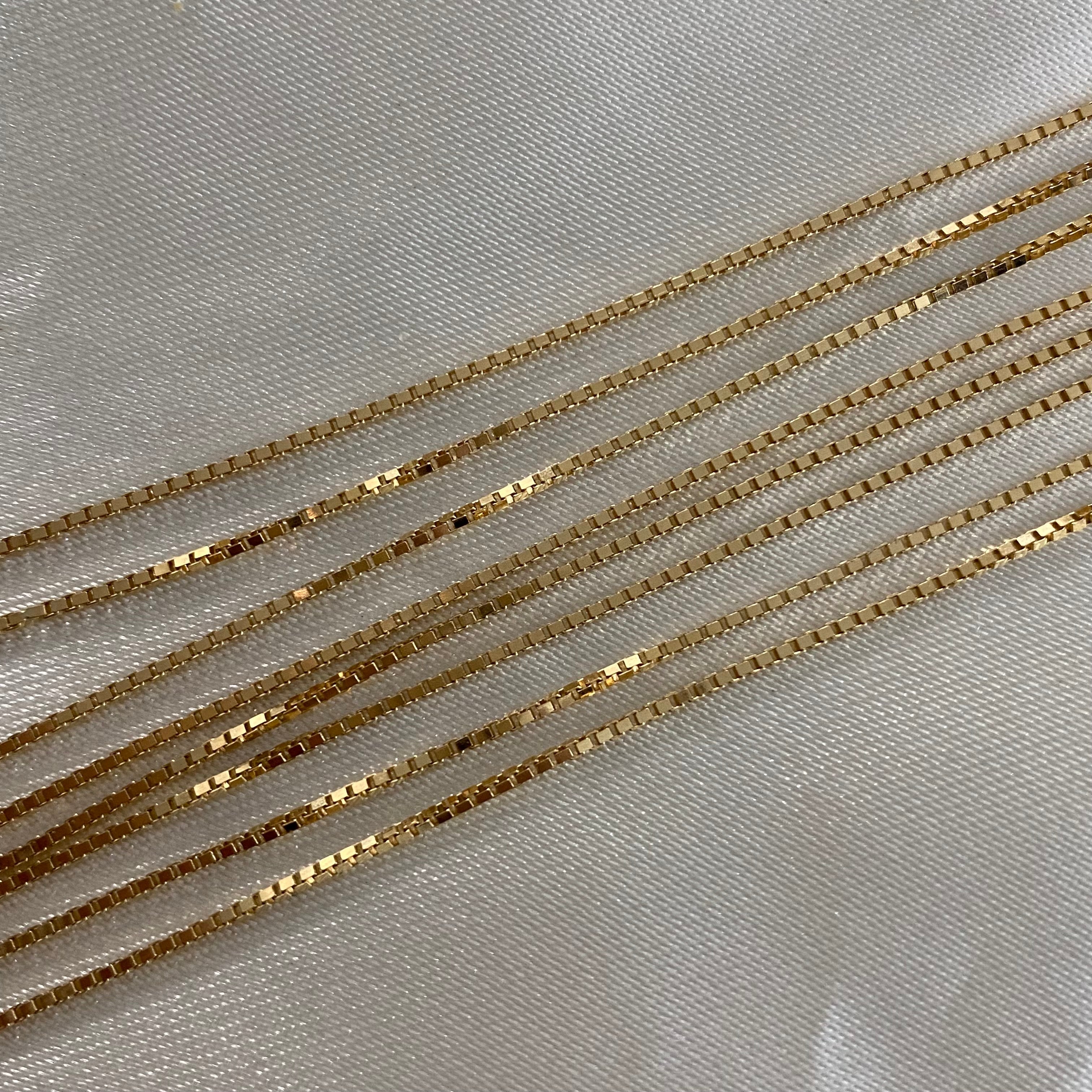 Cadena Veneciana 5.3gr/70cm Oro Amarillo