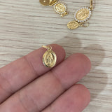 Dije Virgen Milagrosa 0.4gr/1.5cm Oro Amarillo