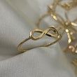 Anillo Infinito 1.1gr - T7 1/4 Liso Oro Amarillo