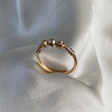 Anillo Trenzado 0.9gr-T6 Oro Amarillo