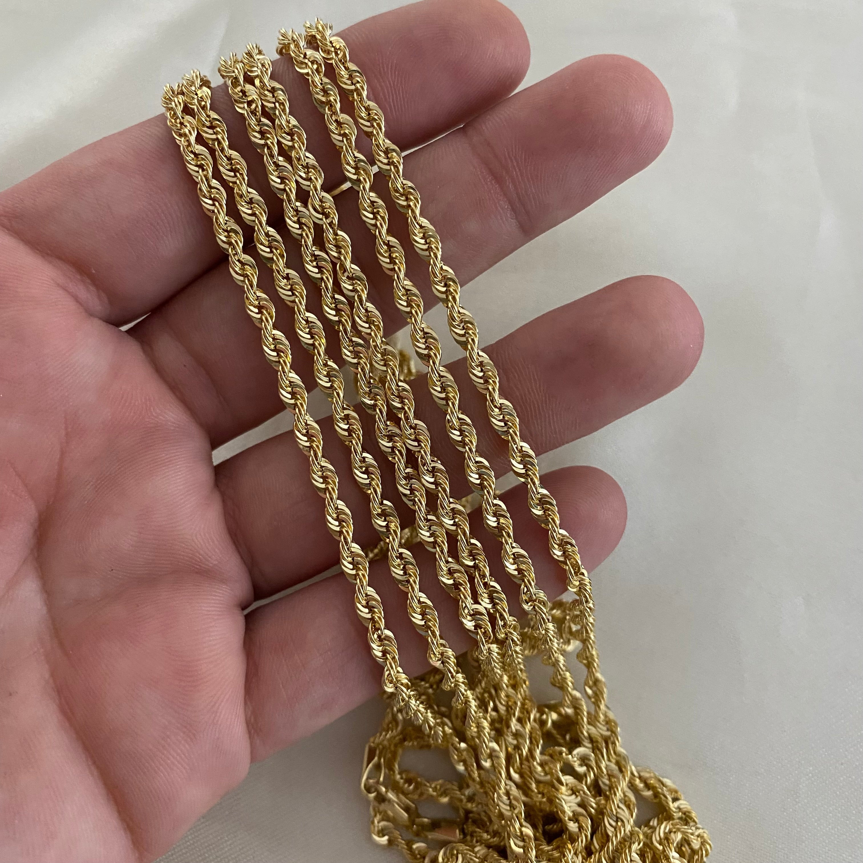 Cadena Lazo 6.2gr/45cm Oro Amarillo +2