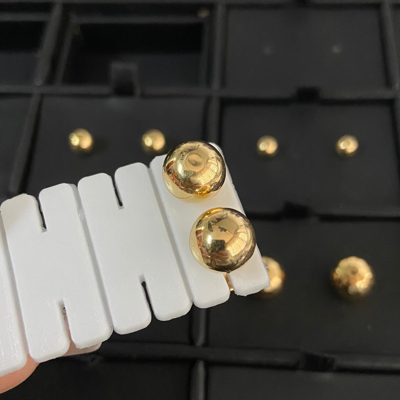 Topos Bola 9mm 1.15gr Lisa Oro Amarillo