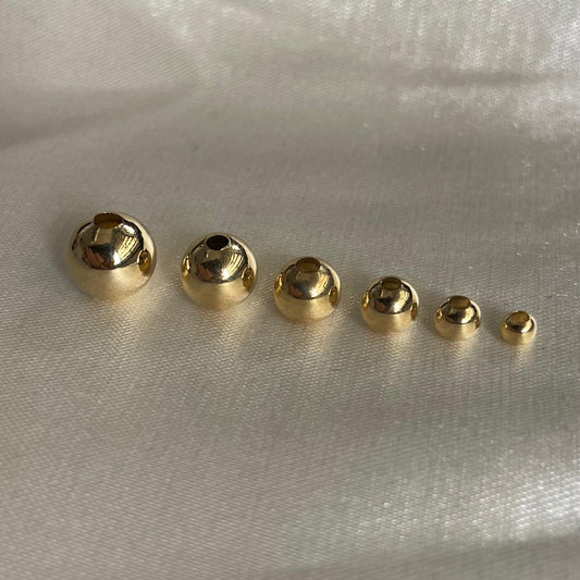 Bola Lisa 7mm / 0.25gr Oro Amarillo