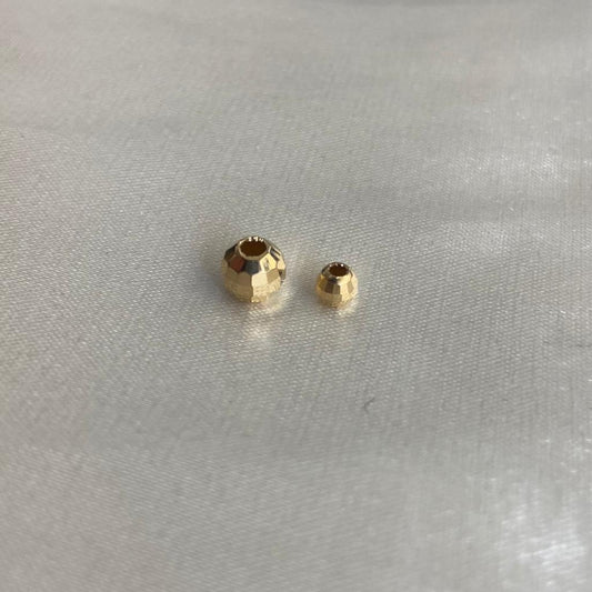 Bola Discoteca 4mm / 0.14gr Diamantada Oro Amarillo