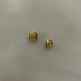 Bola Diamantada 5mm 0,6gr Circones Azules Oro Amarillo