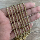 Cadena Lazo 2.45gr/50cm Oro Amarillo*