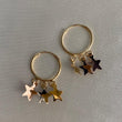 Candongas Estrellas 1.45gr/1.4cm Tres Oros