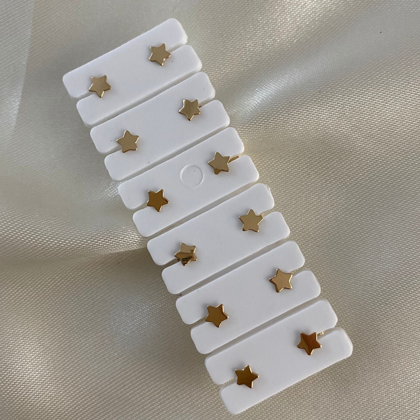 Topos Estrella 0,45gr Liso Oro Amarillo