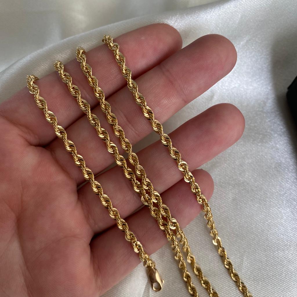 Cadena Lazo 6.8gr/70cm Oro Amarillo*